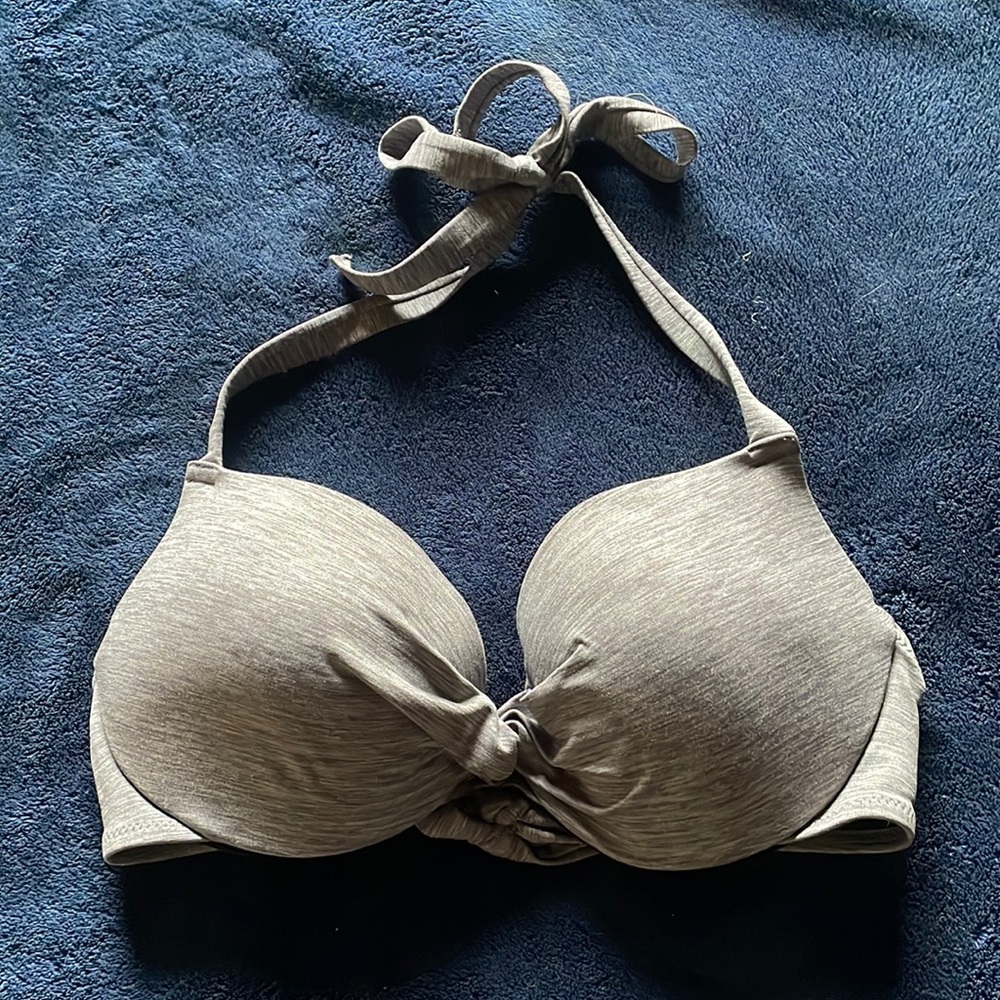 Bikini Top - Heathered Gray - Picture 3 of 6